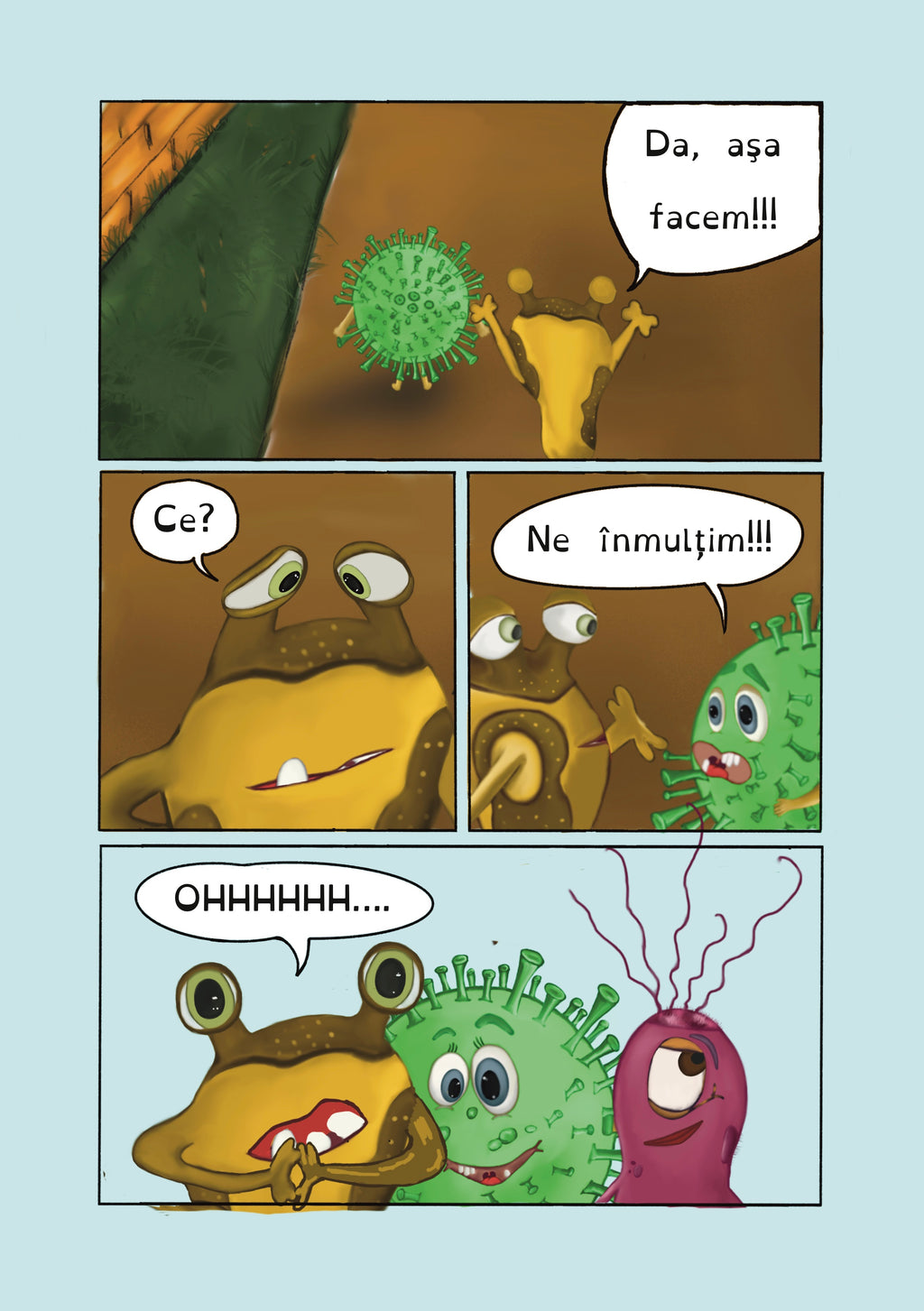 Carte Bacteriile și Planul Secret