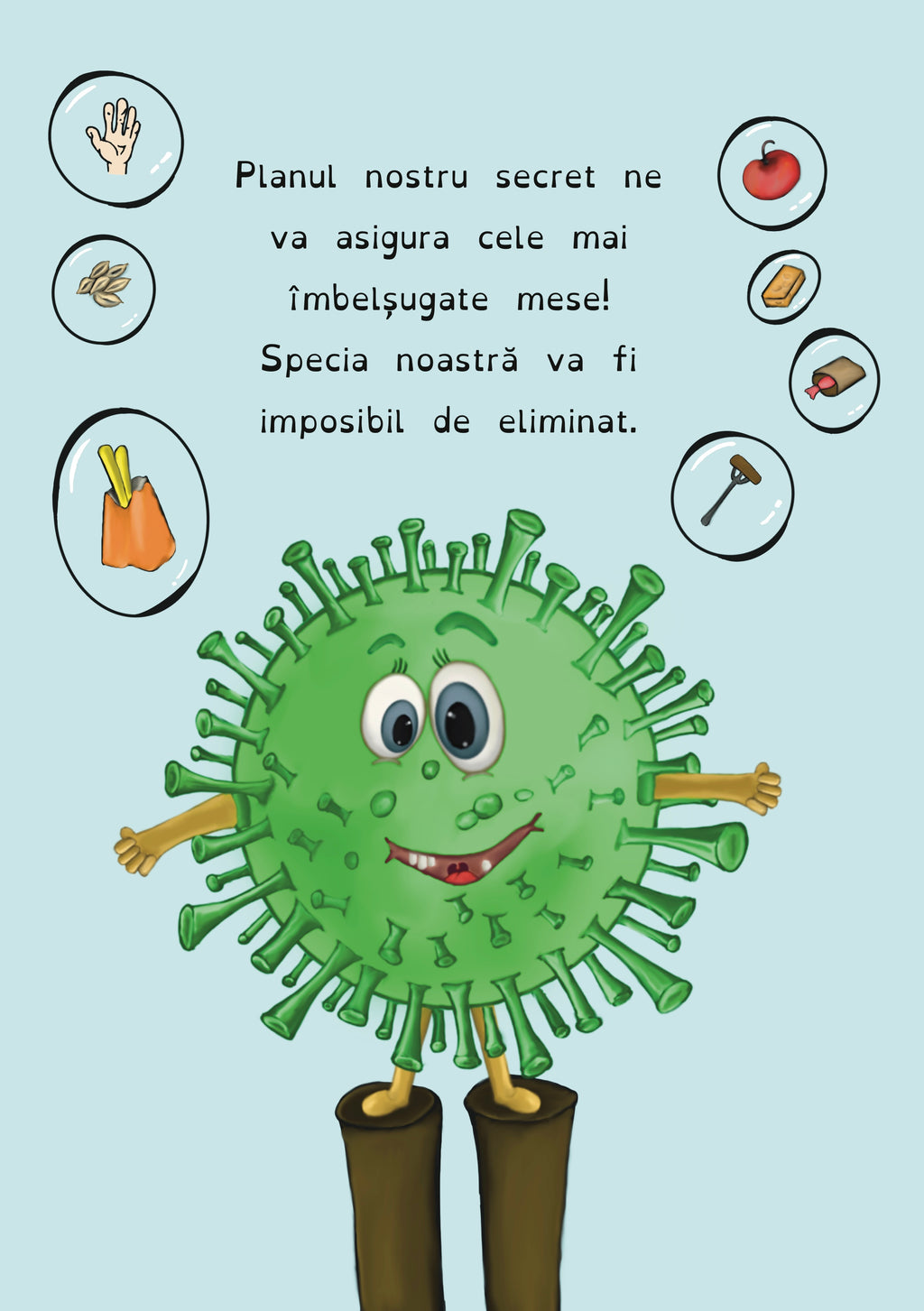 Carte Bacteriile și Planul Secret
